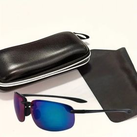 Maui Jim Polarized Pilot Fashion Sunglasses - Suitable for sports, fishing, golf, surfing and driving (Color: c4)